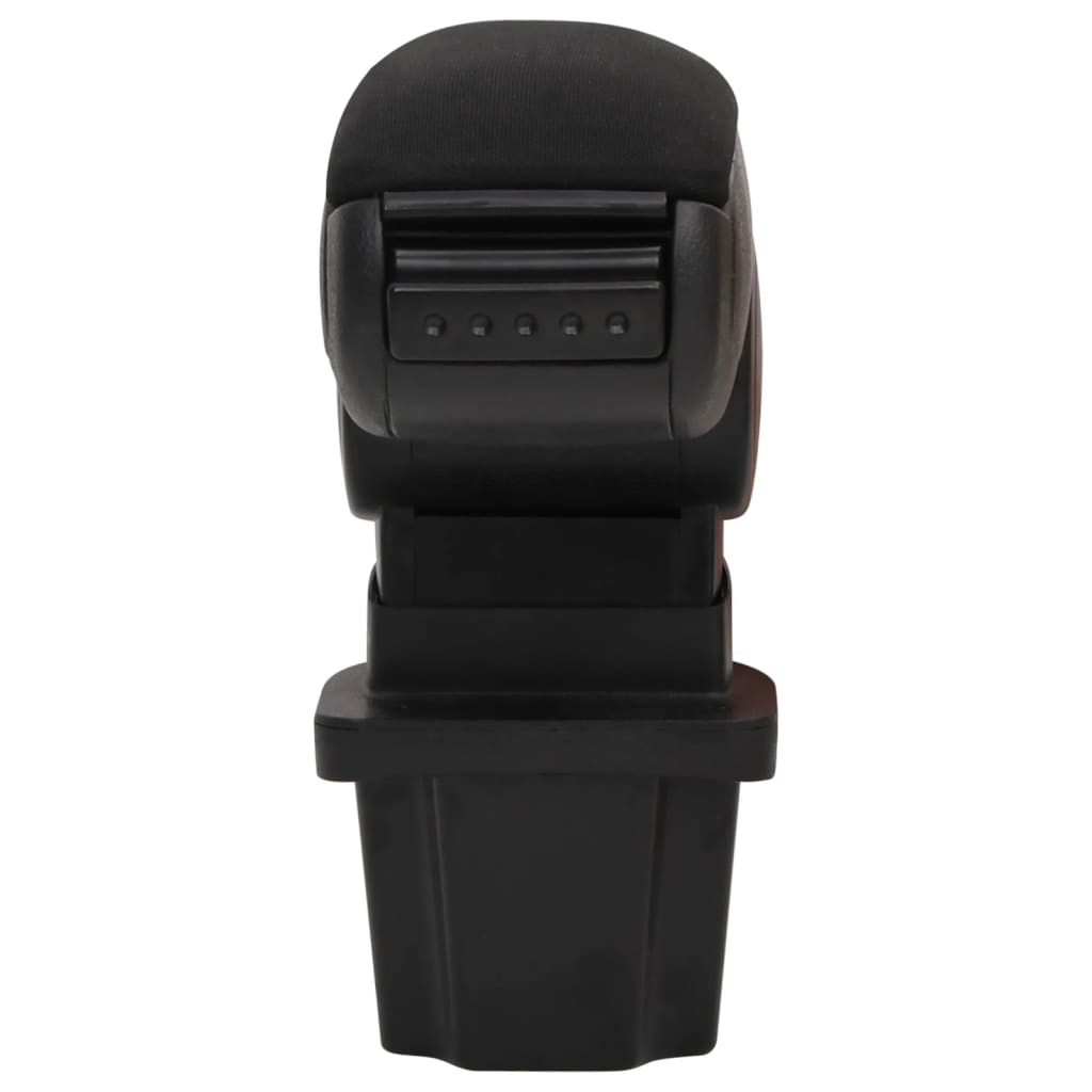 vidaXL Loketní opěrka do auta černá 13,5 x 32,5 x (31–46,5) cm ABS