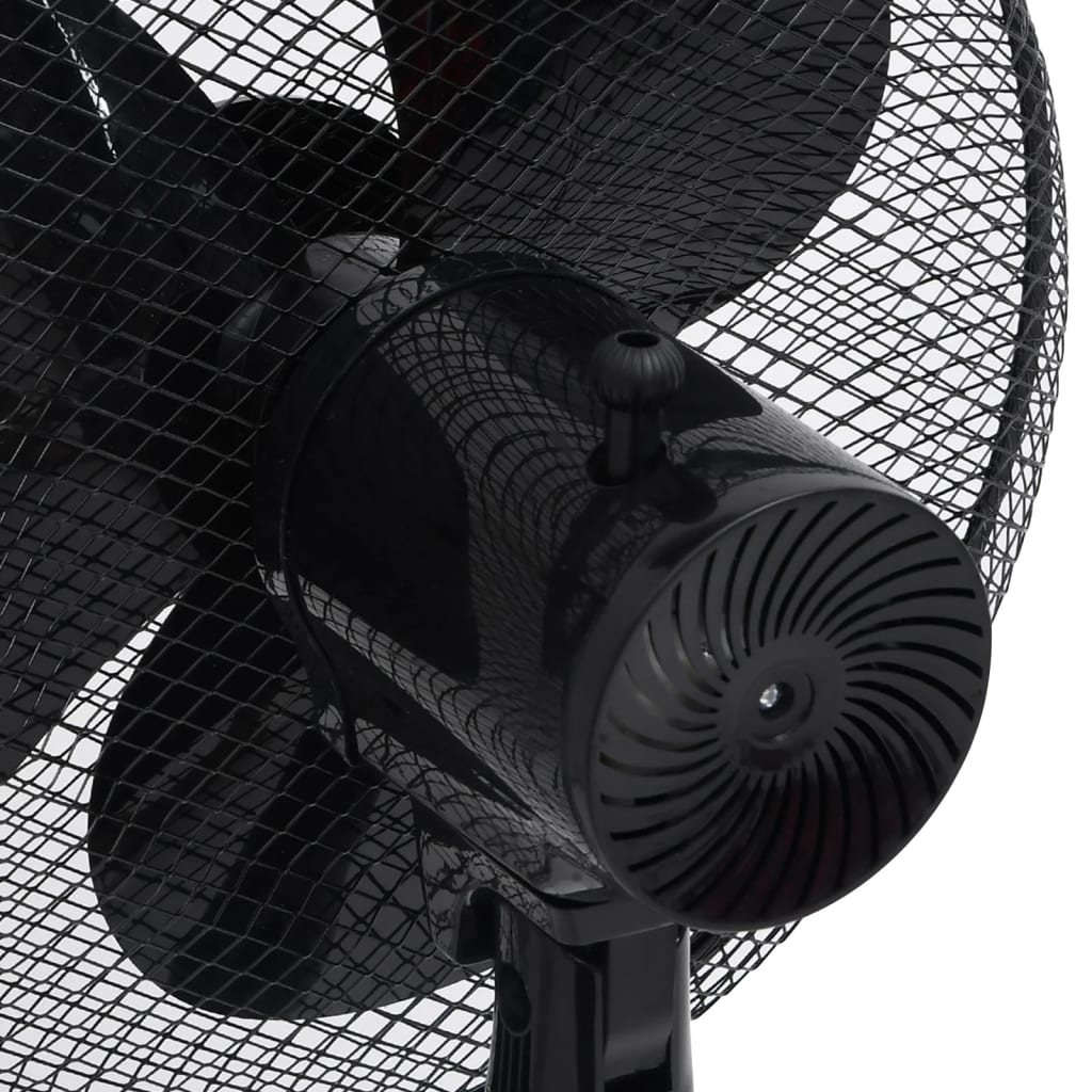 vidaXL Stojanový ventilátor Φ 40 cm 120 cm černý