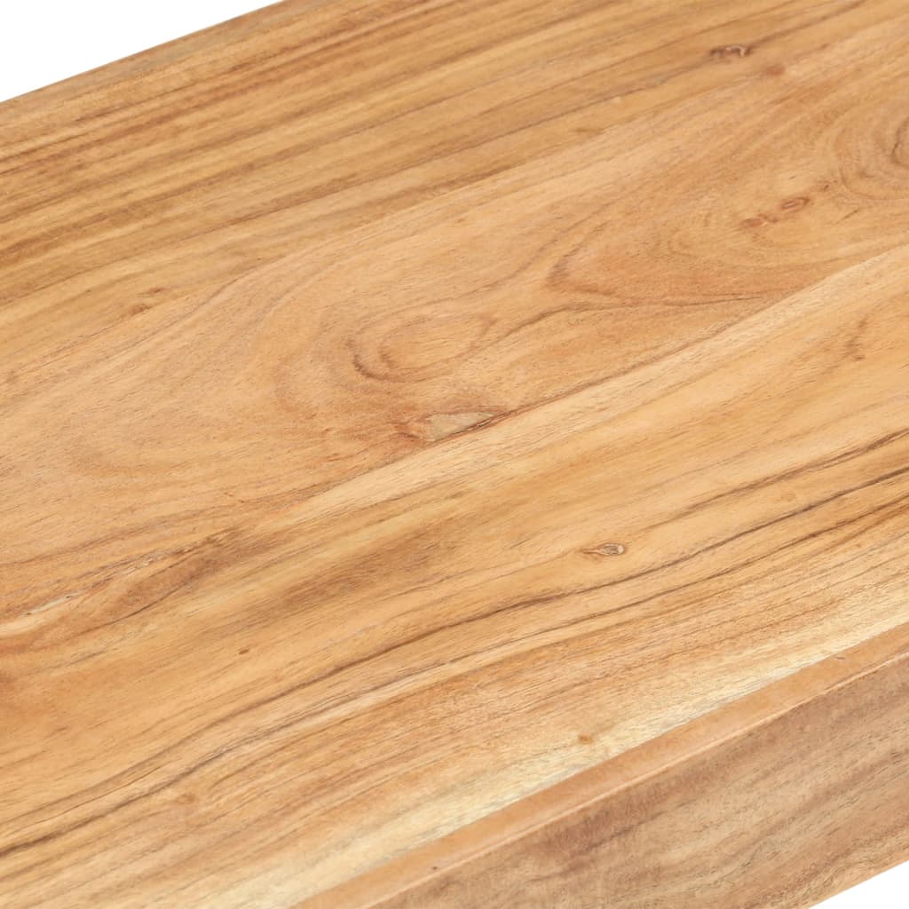 vidaXL Lavice 110 x 38 x 46 cm masivní akáciové dřevo