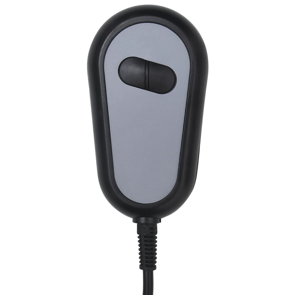 vidaXL Elektrické masážní křeslo krémové umělá kůže