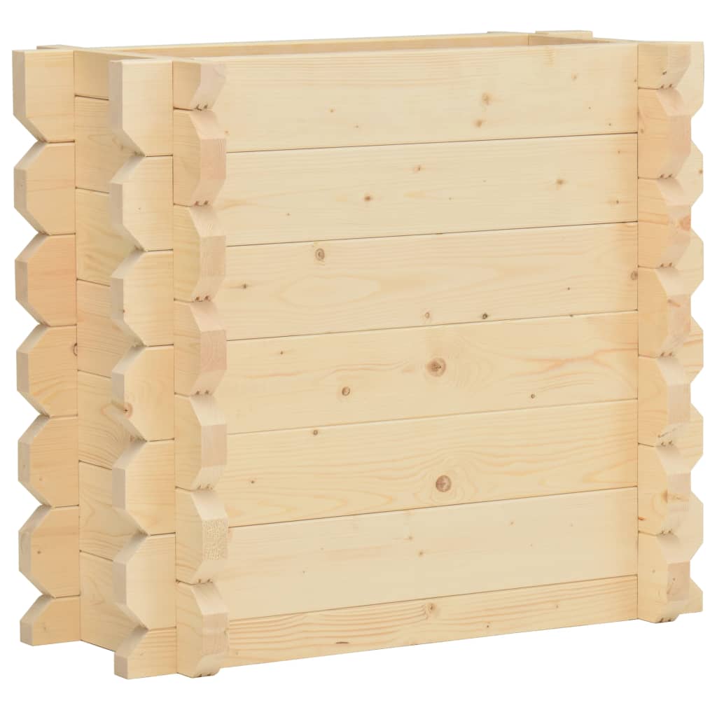 vidaXL Vyvýšený záhon 42 mm 100 x 50 x 87,8 cm masivní smrkové dřevo