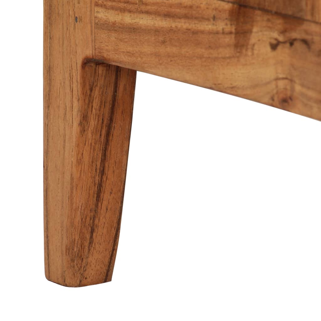 vidaXL TV stolek z masivního akáciového dřeva 88 x 30 x 40 cm