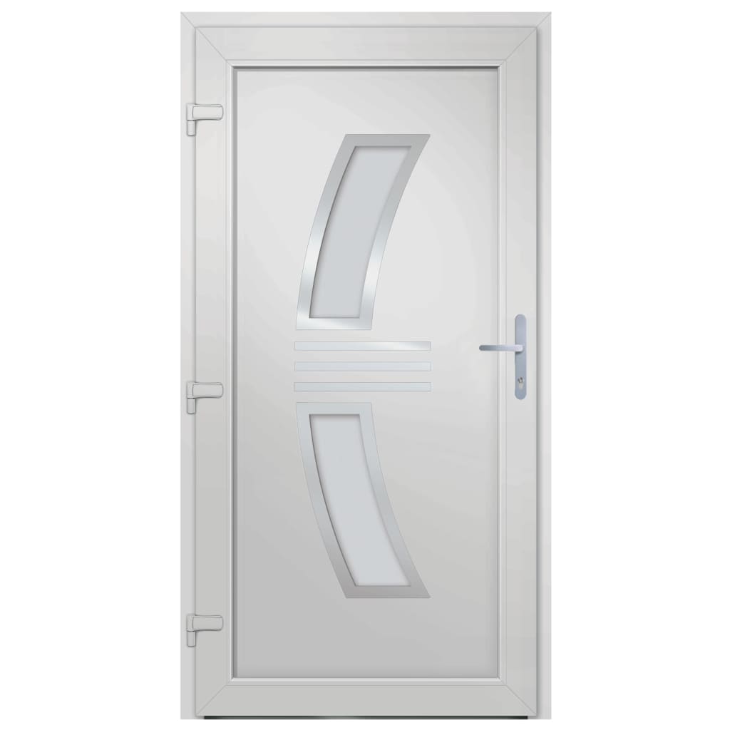 vidaXL Vchodové dveře antracitové 108 x 200 cm PVC