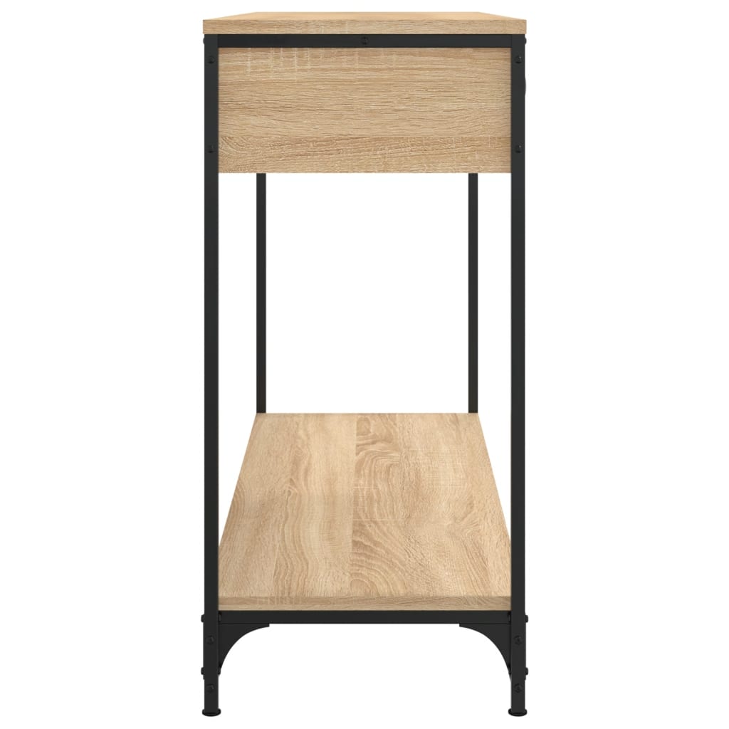 vidaXL Konzolový stolek dub sonoma 100 x 34,5 x 75 cm kompozitní dřevo