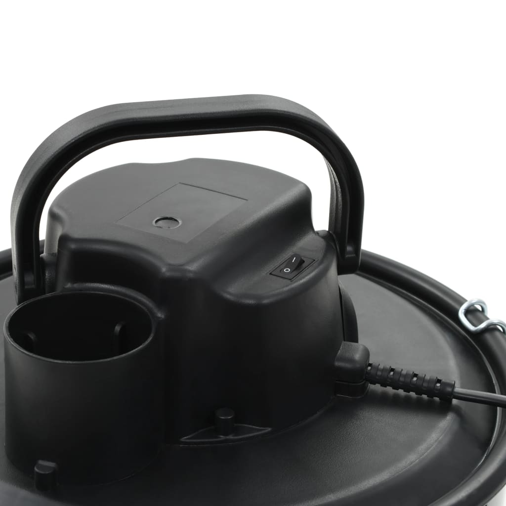vidaXL Vysavač na popel s HEPA filtrem 1000 W 20 l černý