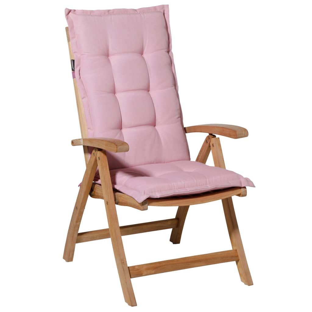 Madison Polstr na křeslo s nízkým opěradlem Panama 105 x 50 cm růžový