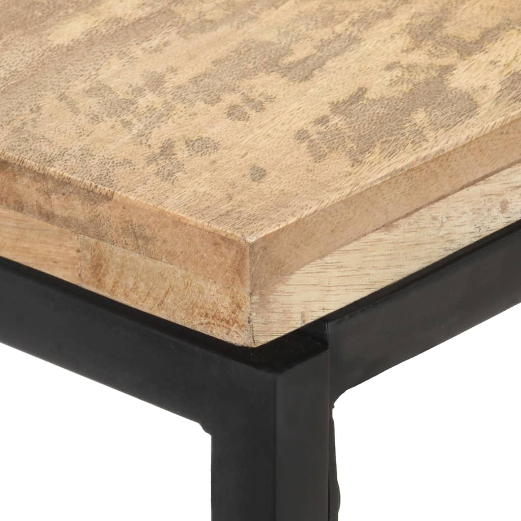 vidaXL Konzolový stolek 110 x 35 x 75 cm masivní mangovníkové dřevo