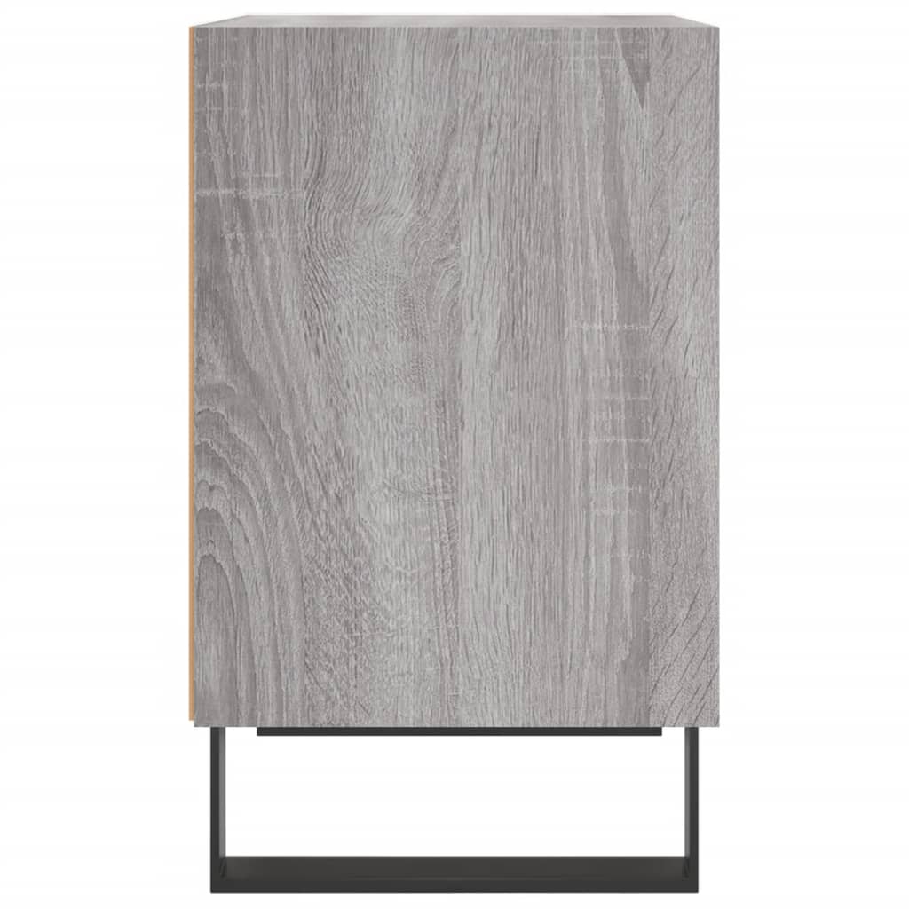 vidaXL Noční stolek šedý sonoma 40 x 30 x 50 cm kompozitní dřevo