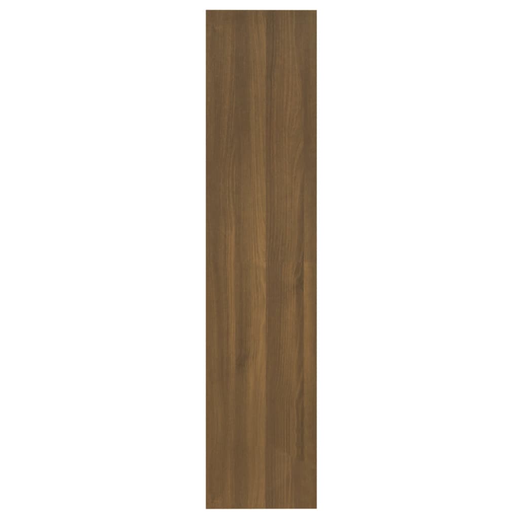 vidaXL Knihovna / dělicí stěna hnědý dub 60x30x135 cm kompozitní dřevo
