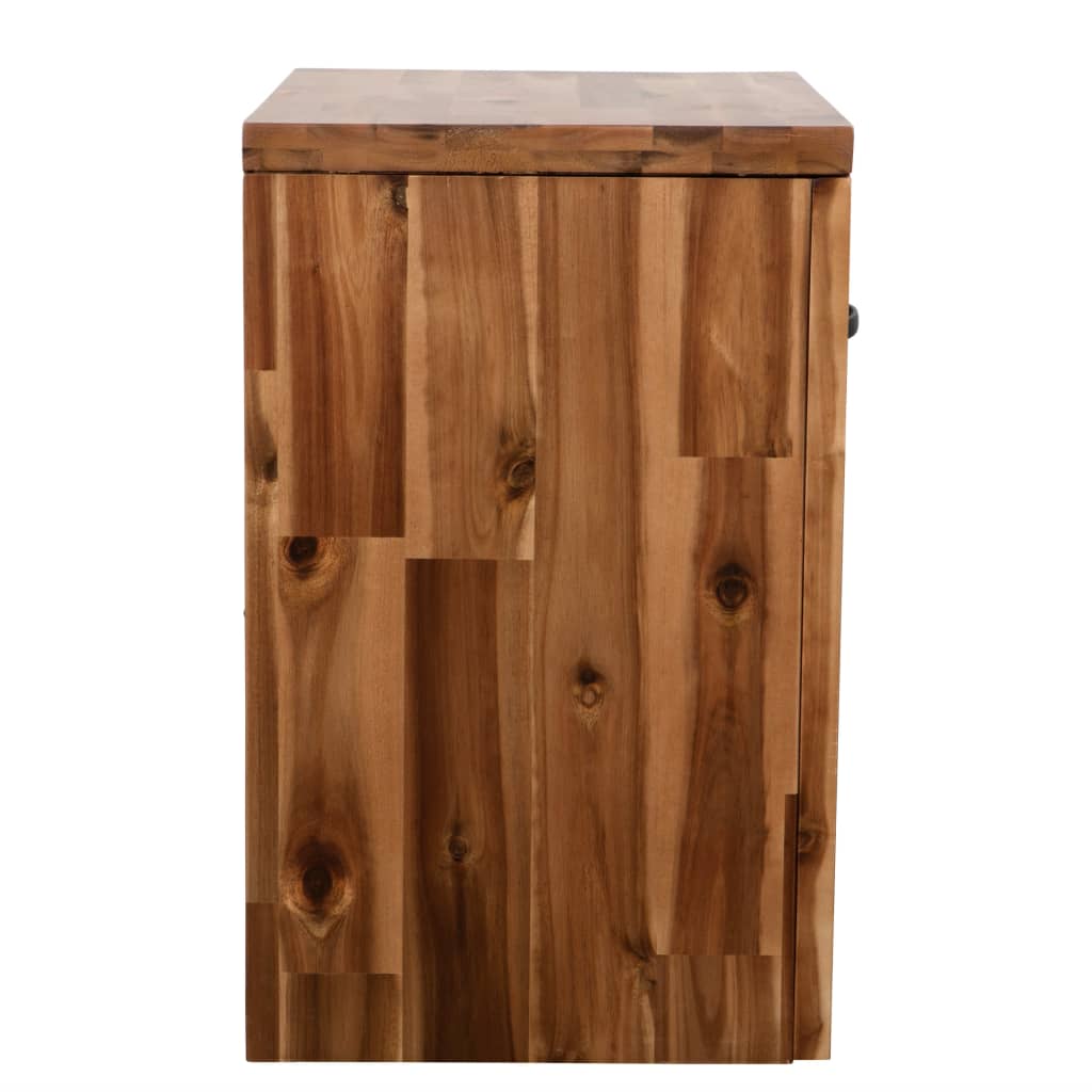 vidaXL Noční stolek masivní akáciové dřevo 40 x 30 x 48 cm
