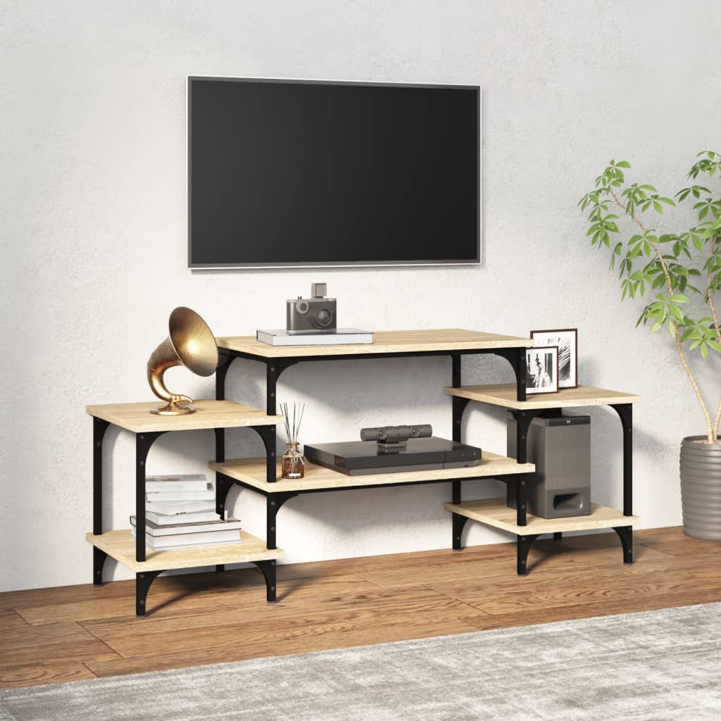 vidaXL TV skříňka dub sonoma 117 x 35 x 52 cm kompozitní dřevo
