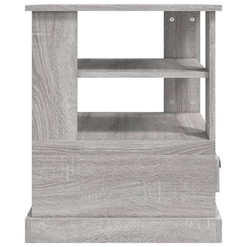 vidaXL Odkládací stolek šedý sonoma 50 x 50 x 60 cm kompozitní dřevo