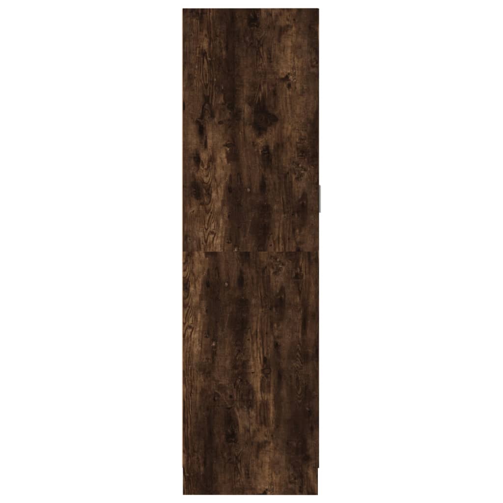 vidaXL Šatní skříň kouřový dub 82,5 x 51,5 x 180 cm kompozitní dřevo