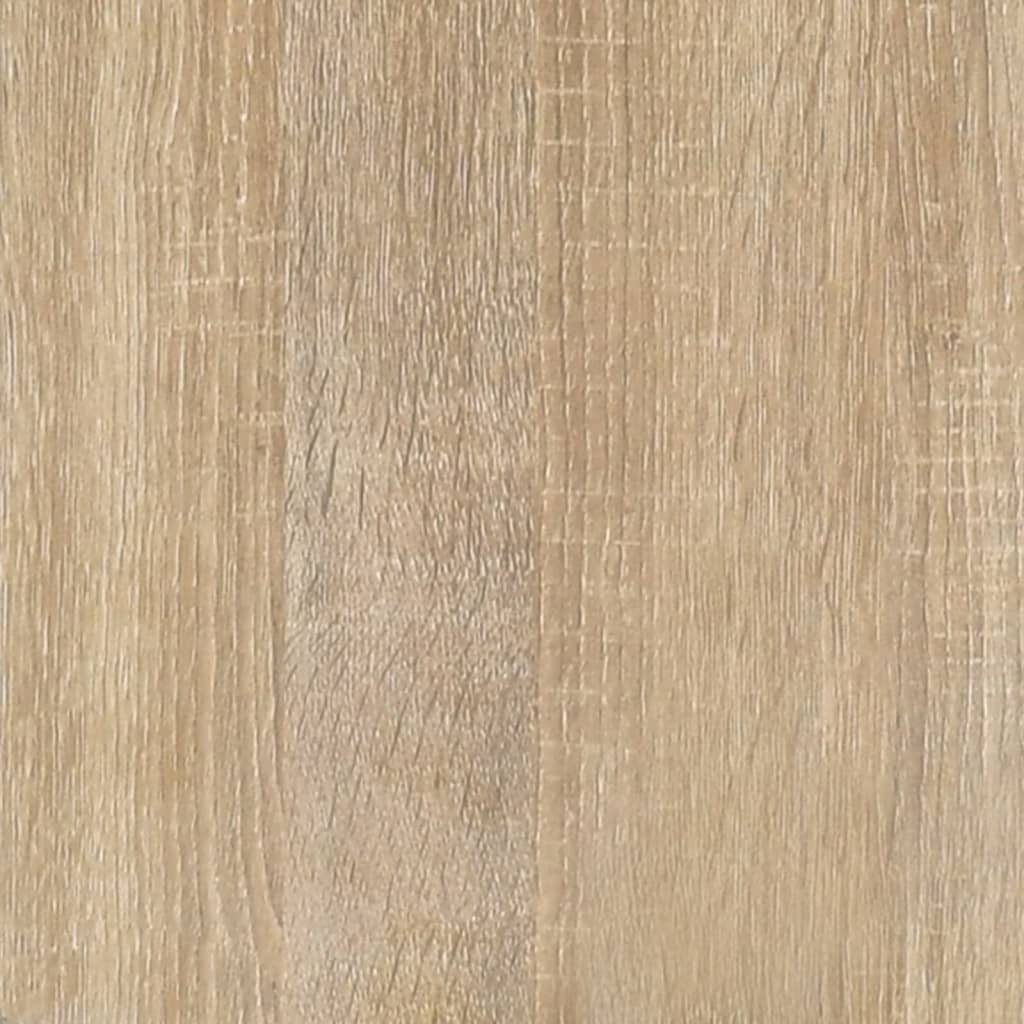 vidaXL Knihovna dub sonoma 40x33x100 cm kompozitní dřevo a ocel