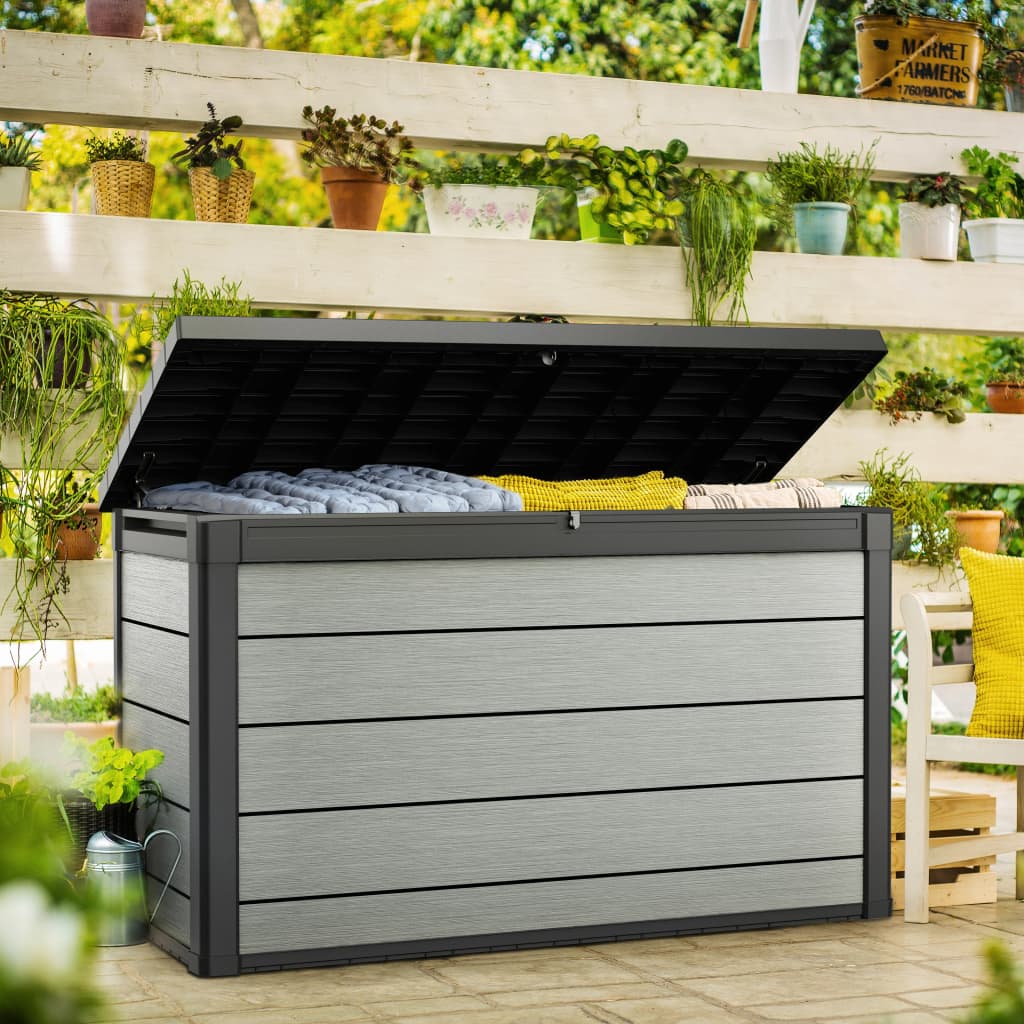 Keter Zahradní úložný box Denali 757 l antracitový