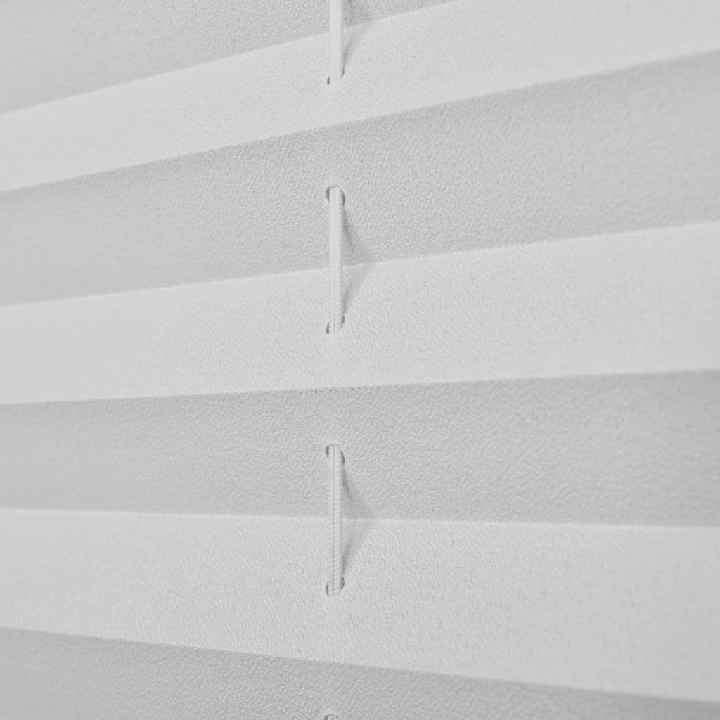 Plisované žaluzie / rolety Plisse 40 x 100 cm - bílé