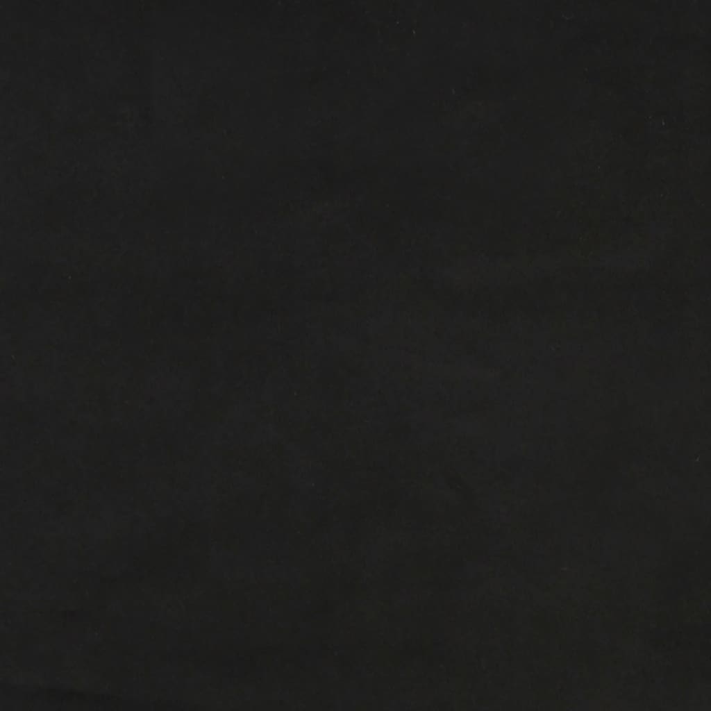 vidaXL Lavice černá 70 x 35 x 41 cm samet