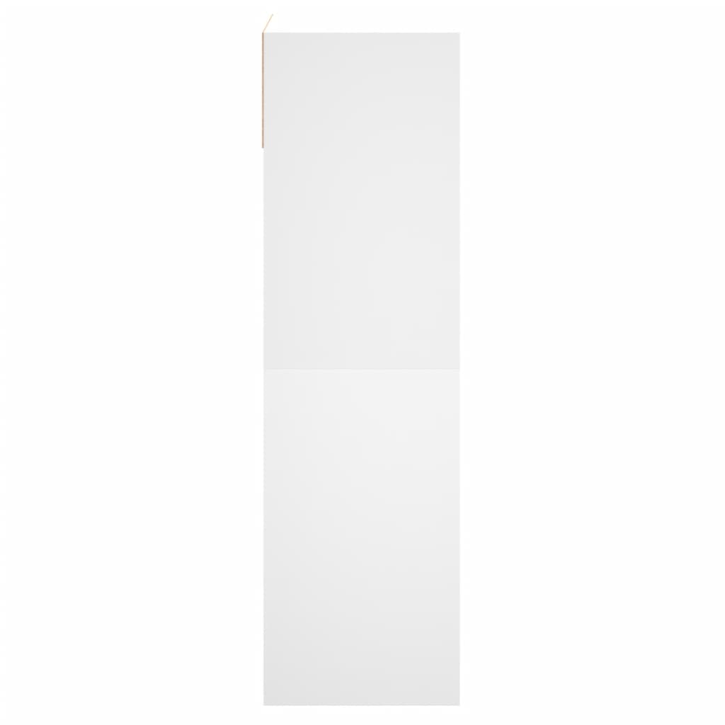 vidaXL Botník bílý 60 x 34 x 116 cm kompozitní dřevo