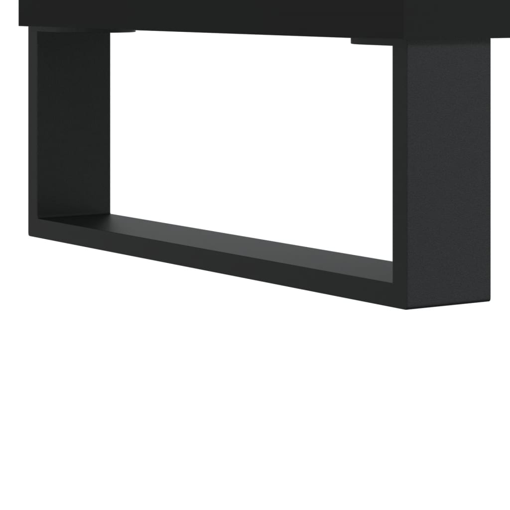 vidaXL Konferenční stolek černý 90 x 44,5 x 45 cm kompozitní dřevo