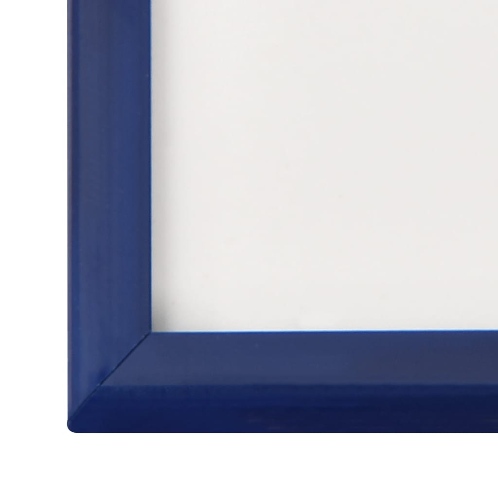 vidaXL Fotorámečky koláž 3 ks na stůl modré 10 x 15 cm MDF