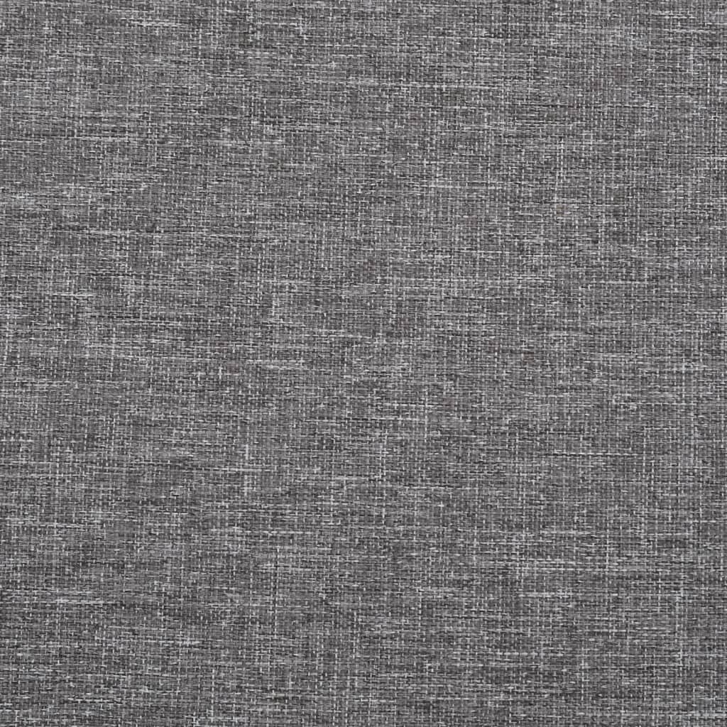 vidaXL Skládací kočárek pro psa šedý 100 x 49 x 96 cm lněná tkanina