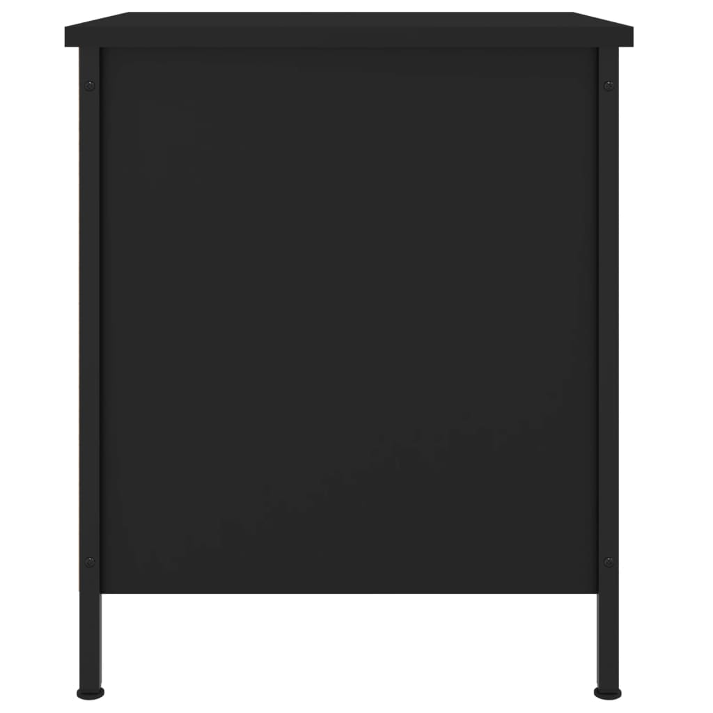 vidaXL Noční stolky 2 ks černé 40 x 42 x 50 cm kompozitní dřevo