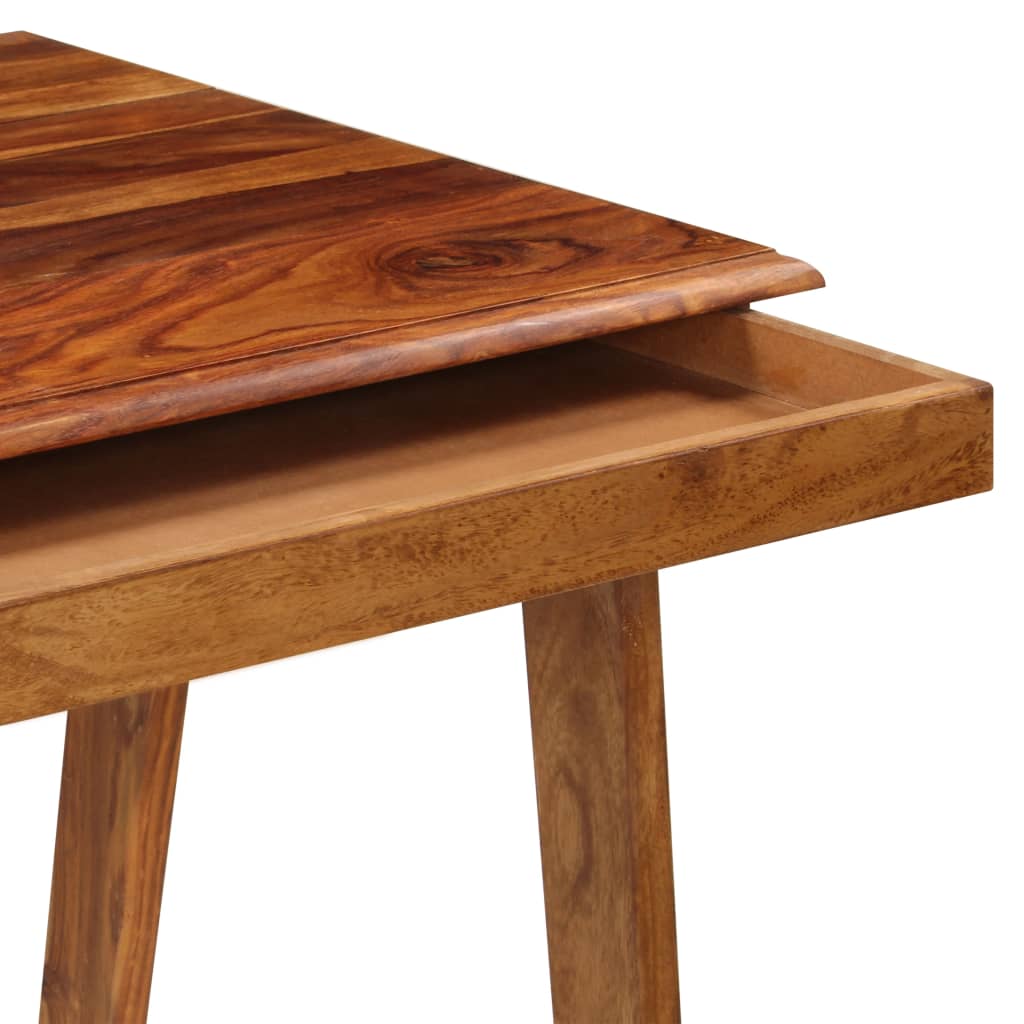 vidaXL Psací stůl 118 x 50 x 76 cm masivní sheeshamové dřevo