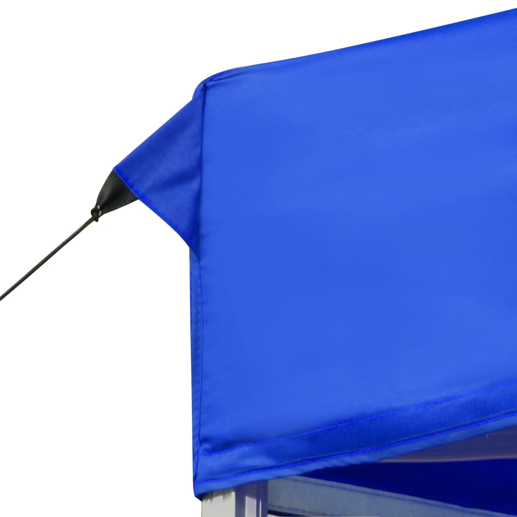 vidaXL Profesionální skládací party stan hliník 6 x 3 m modrý