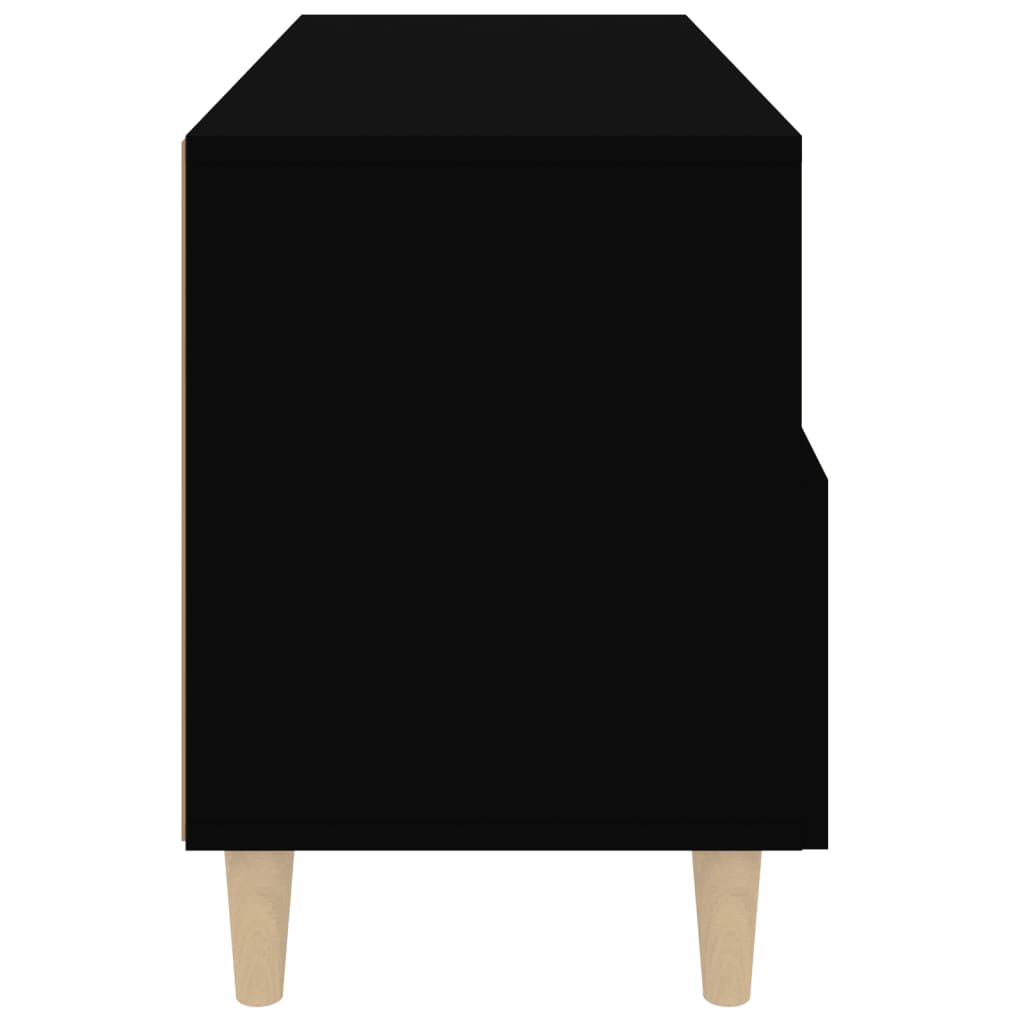 vidaXL TV skříňka černá 80 x 36 x 50 cm kompozitní dřevo