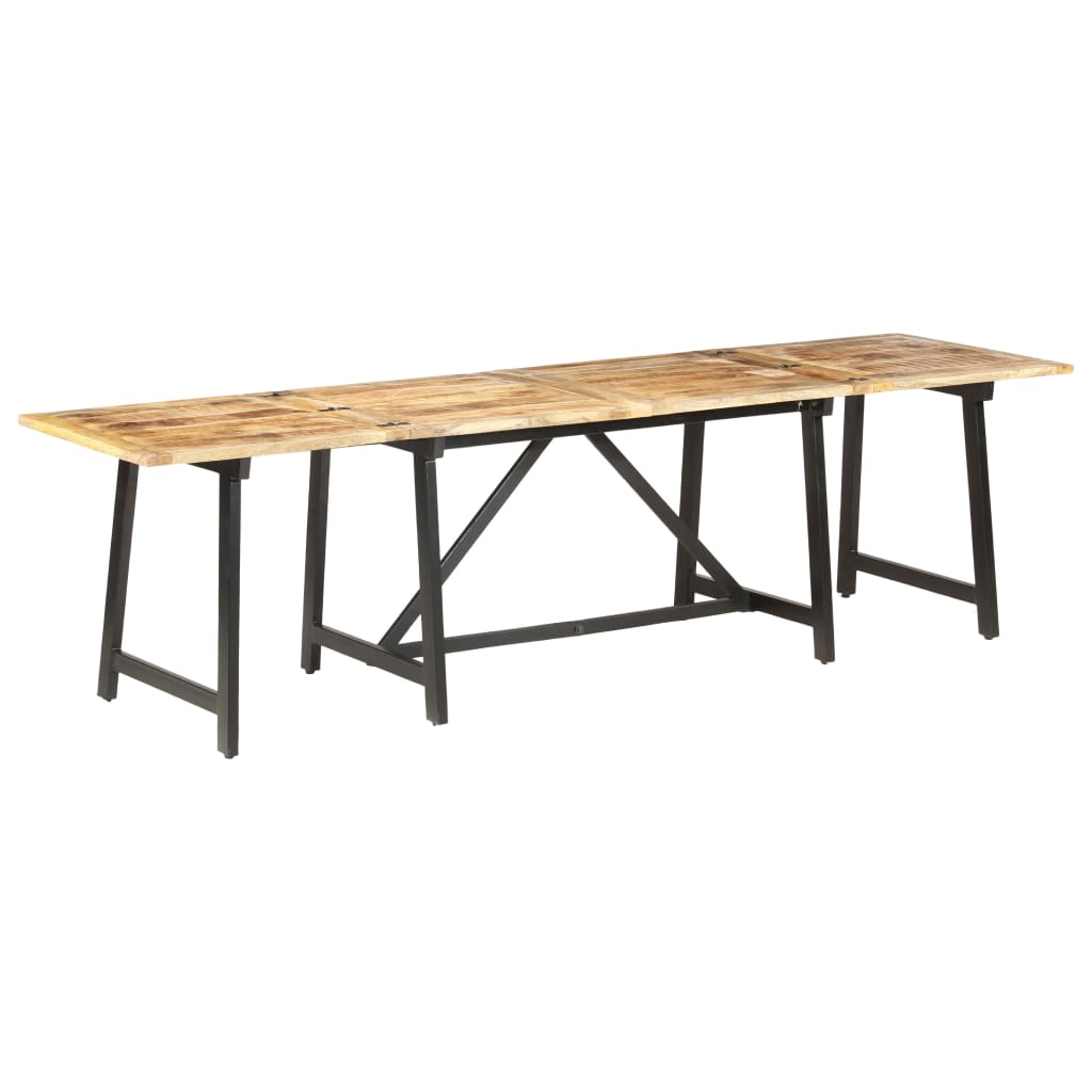 vidaXL Rozkládací jídelní stůl 280x80x75 cm masivní mangovníkové dřevo
