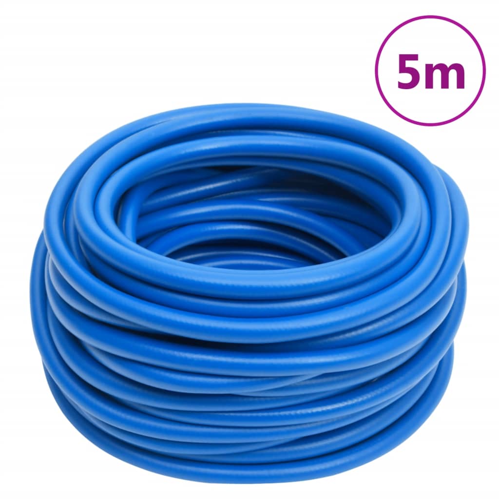 vidaXL Vzduchová hadice modrá 0,6" 5 m PVC