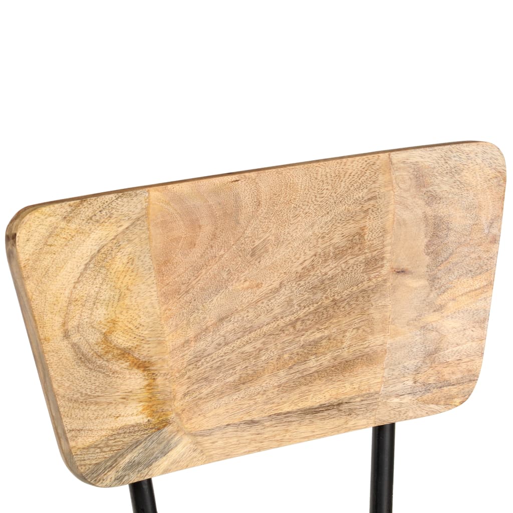 vidaXL Jídelní židle 2 ks masivní mangovníkové dřevo