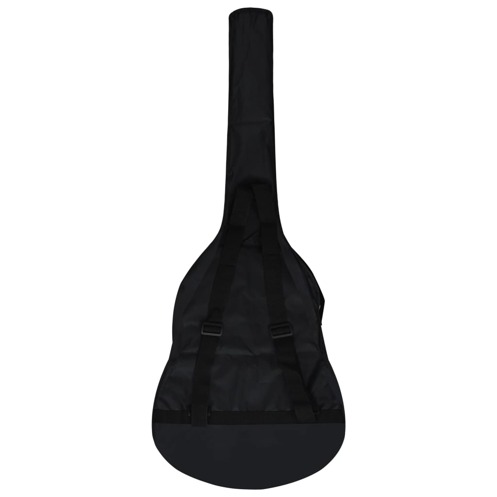 vidaXL Obal na klasickou kytaru 4/4 černý 100x37 cm textil
