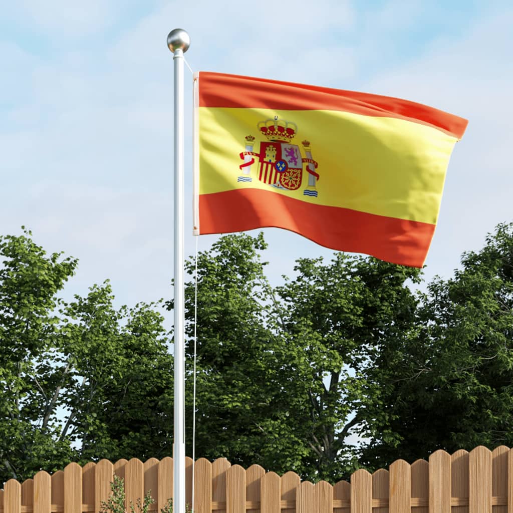 vidaXL Španělská vlajka 90 x 150 cm