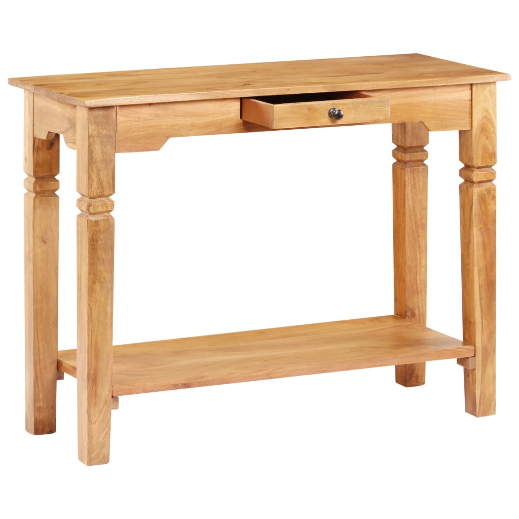 vidaXL Konzolový stolek 100 x 40 x 76 cm masivní akáciové dřevo