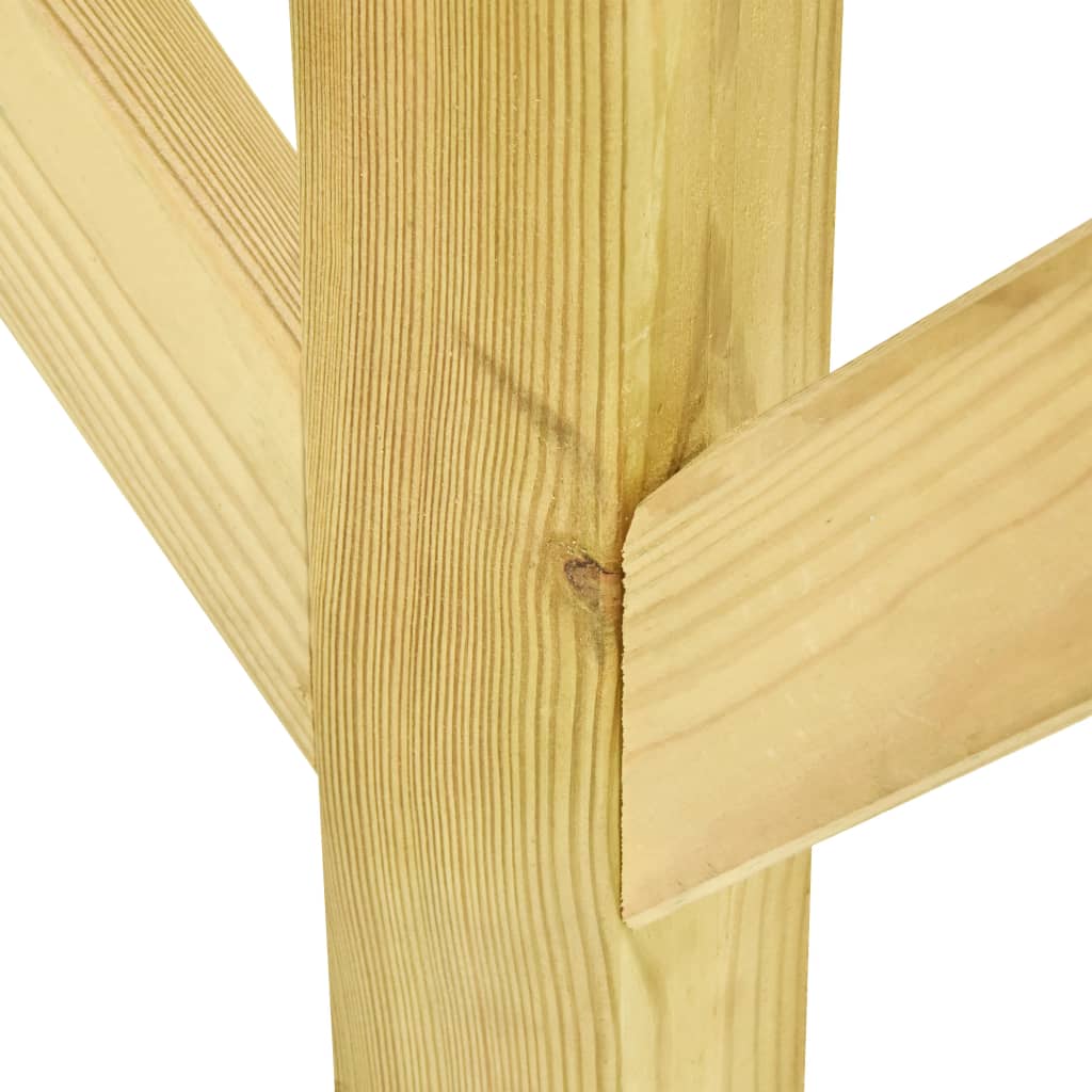 vidaXL Stojany na prádlo 2 ks 120 x 170 cm impregnované borové dřevo