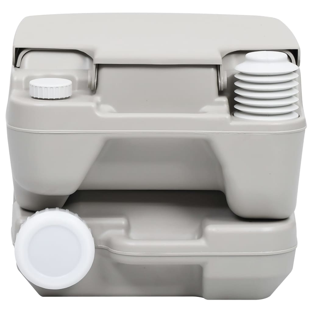 vidaXL Sada přenosné kempingové toalety a nádržky na vodu