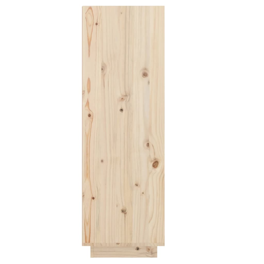 vidaXL Botník 30x34x105 cm masivní borové dřevo