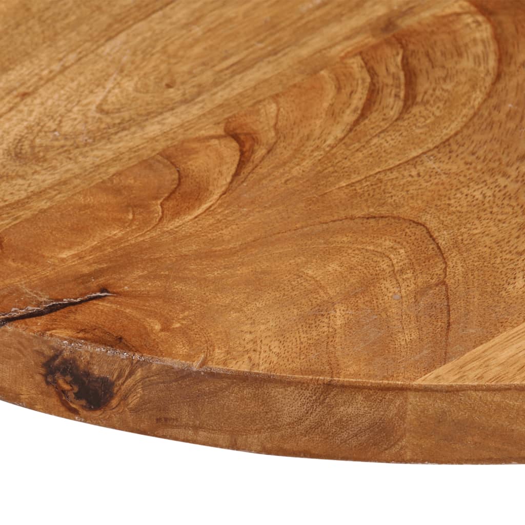 vidaXL Stolní deska Ø 60 x 2,5 cm kulatá masivní mangovníkové dřevo