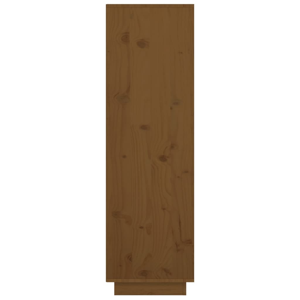 vidaXL Komoda medově hnědá 38 x 35 x 117 cm masivní borové dřevo