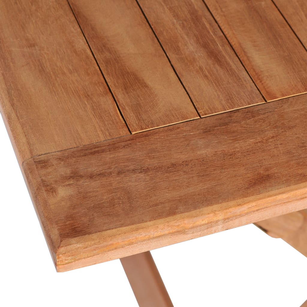 vidaXL Skládací zahradní stůl 120 x 70 x 75 cm masivní teakové dřevo