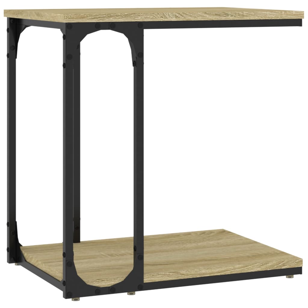 vidaXL Odkládací stolek dub sonoma 50 x 35 x 52 cm kompozitní dřevo