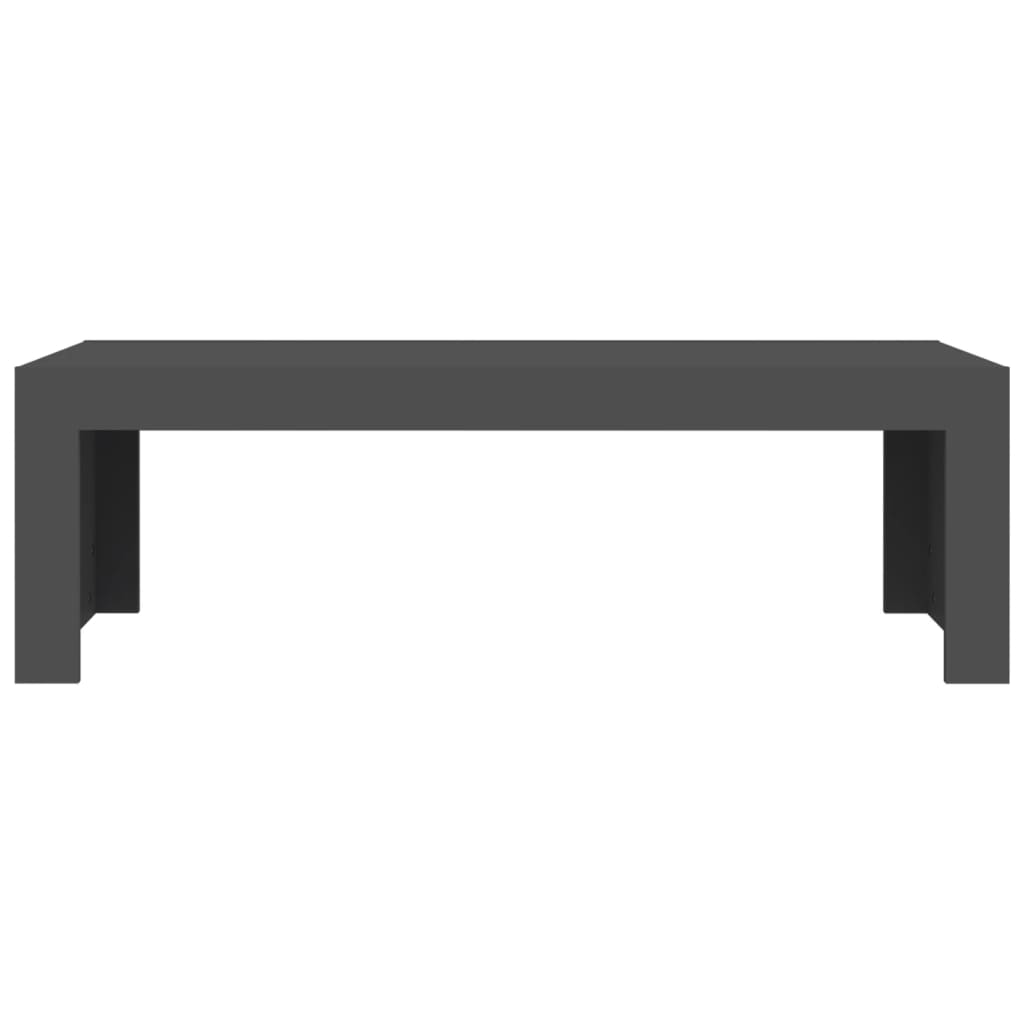 vidaXL Konferenční stolek šedý 110 x 50 x 35 cm dřevotříska