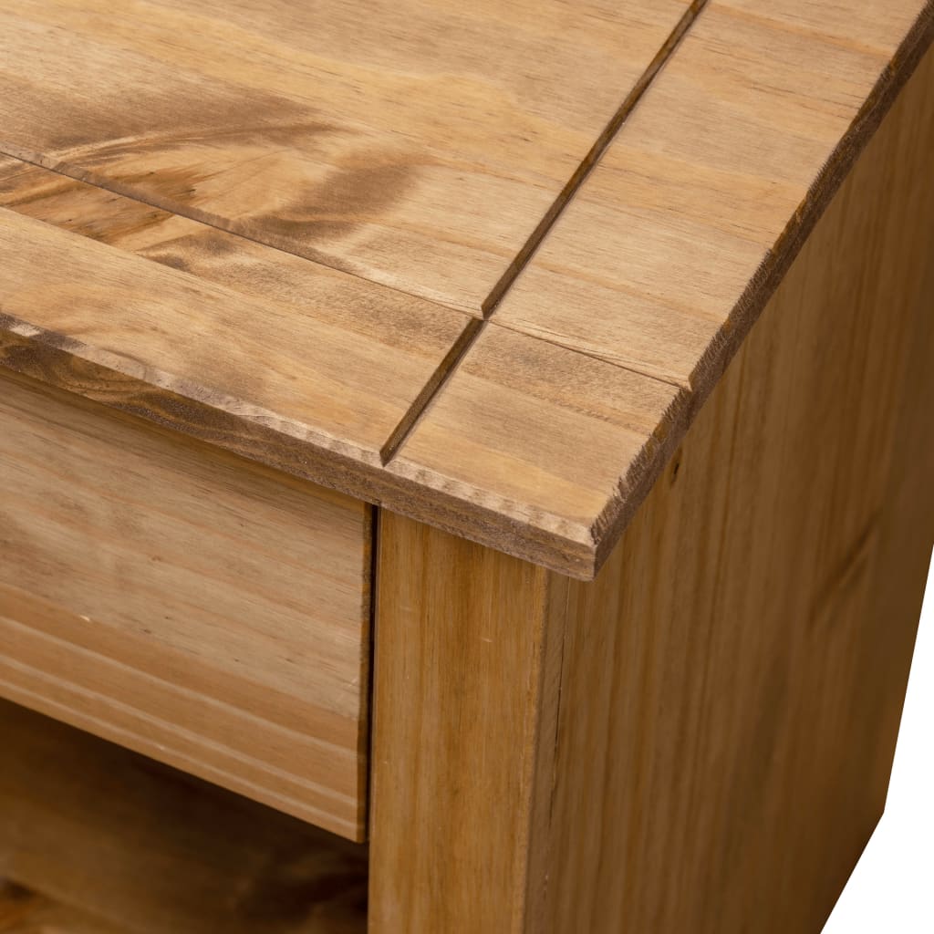 vidaXL Noční stolek 46 x 40 x 57 cm masivní borovice řada Panama