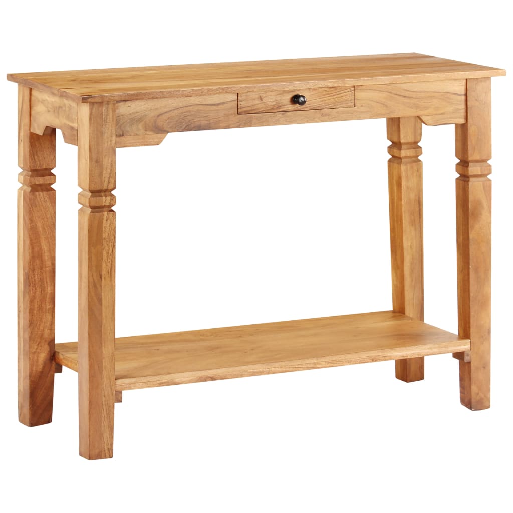 vidaXL Konzolový stolek 100 x 40 x 76 cm masivní akáciové dřevo