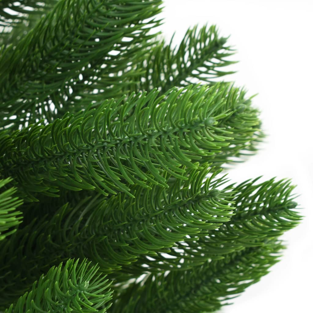 vidaXL Umělý vánoční stromek s realistickým jehličím 150 cm zelený