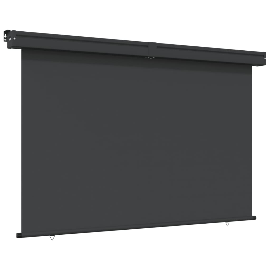 vidaXL Balkonová zástěna 165 x 250 cm černá