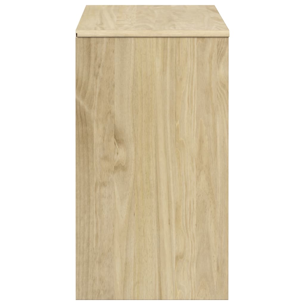 vidaXL Příborník SAUDA dub 114 x 43 x 75,5 cm masivní borové dřevo