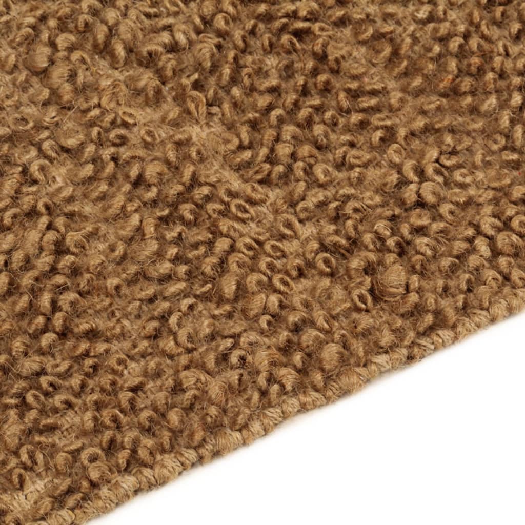 vidaXL Ručně vyrobený smyčkový koberec 80 x 160 cm juta a bavlna