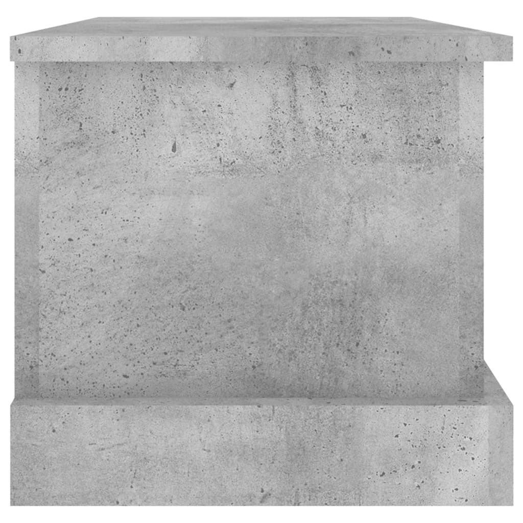 vidaXL Úložný regál betonově šedý 50 x 30 x 28 cm kompozitní dřevo
